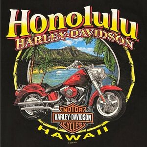 Vintage Harley-Davidson Honolulu Hawaii Graphic Tee – Never Worn